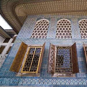 Topkapi Palace details of decoration, UNESCO World Heritage Site, Istanbul, Turkey