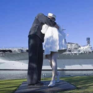 Total Surrender sculpture in Tuna Harbor, San Diego, California, United States of America