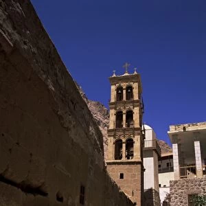 Tourists, St. Catherines Monastery, UNESCO World Heritage Site, Sinai