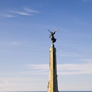 Tower sculpted by Italian sculptor Mario Rutelli