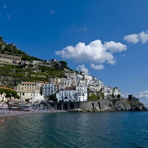 The town of Amalfi, UNESCO World Heritage Site, Campania, Italy, Europe