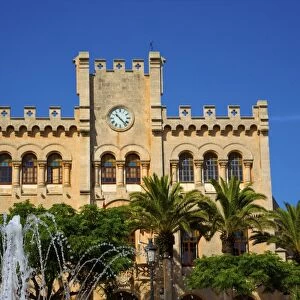 Town Hall, Ciutadella, Menorca, Balearic Islands, Spain, Europe