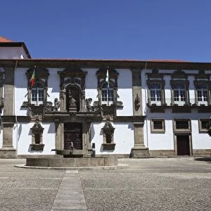 The town hall and former Convent of Santa Clara, Old Town, UNESCO World Heritage Site