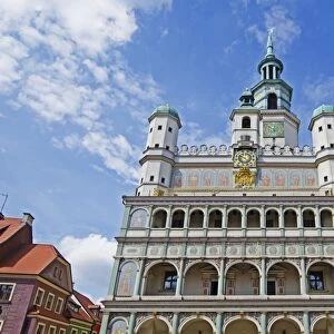 Town Hall, historic Old Town, Poznan, Poland, Europe