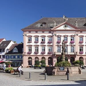 Town Hall, Market Place, Gengenbach, Kinzigtal Valley, Black Forest, Baden Wurttemberg, Germany, Europe