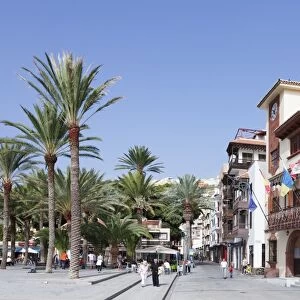 Town Hall at Plaza de las Americas Square, San Sebastian, La Gomera, Canary Islands, Spain, Europe
