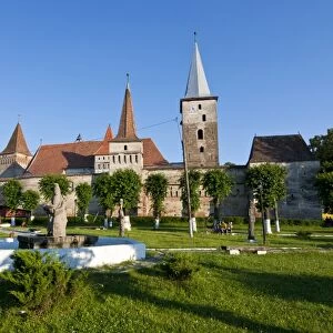 The town of Medias, Romania, Europe