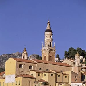 Town of Menton, Alpes Maritimes, Provence, Cote d Azur, French Riviera