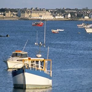 Town of Roscoff, Finistere, Brittany, France, Europe