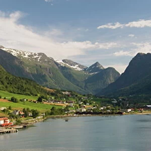 Township of Olden, Fjordland, Norway, Scandinavia, Europe