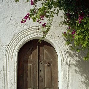 Traditional arched doorway