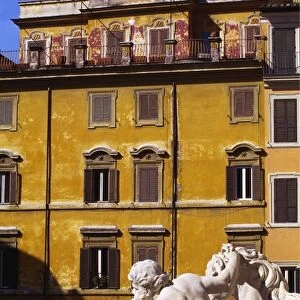Trevi Fountain Detail, Rome, Italy