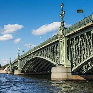 Trinity Bridge, St. Petersburg, Russia, Europe