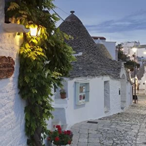 Trulli, traditional houses, Rione Monti area, Alberobello, UNESCO World Heritage Site