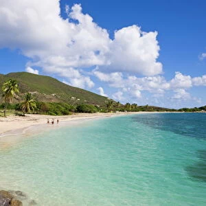 Turtle Beach, on the southeast peninsula, St. Kitts, Leeward Islands, West Indies