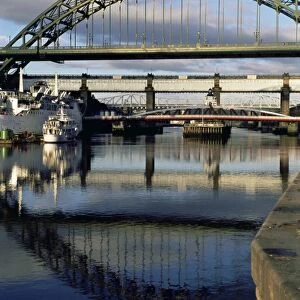 Tyne Bridge, Newcastle upon Tyne, Tyne and Wear, England, United Kingdom, Europe