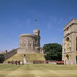 Upper Quadrangle, Windsor Castle, Berkshire, England, United Kingdom, Europe