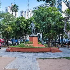 Uruguay Square in Asuncion, Paraguay, South America