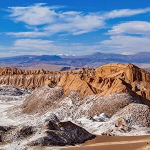 Valle de la Luna (Valley of the Moon), near San Pedro de Atacama, Atacama Desert