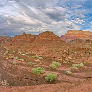 Vermilion Cliffs National Monument where it overlaps Glen Canyon Recreation Area, Arizona
