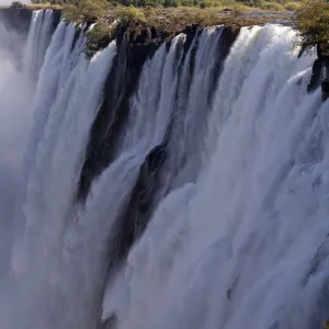 Victoria Falls, UNESCO World Heritage Site, Zambesi River, Zambia, Africa