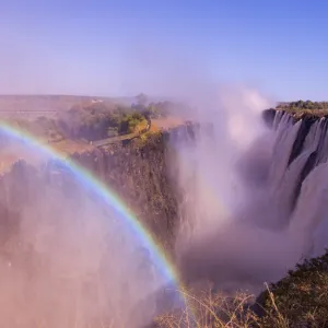 Victoria Falls, UNESCO World Heritage Site, Zambesi River, Zambia, Africa