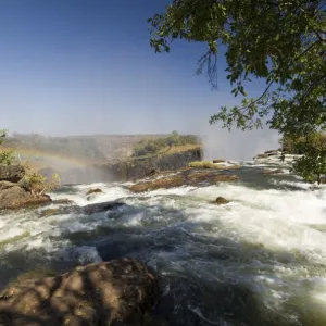 Victoria Falls, UNESCO World Heritage Site, Zambesi River, Zambia, Africa