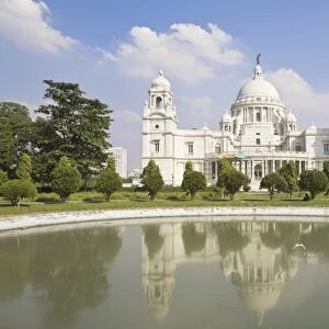 Victoria Memorial, Chowringhee, Kolkata (Calcutta), West Bengal, India, Asia