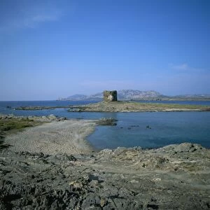 View of Asinara Island