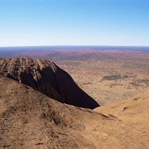 View from Ayers Rock (Uluru), Uluru-Kata Tjuta National Park, UNESCO World Heritage Site
