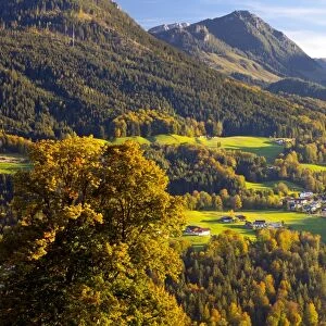 View of Berchtesgaden, Bavaria, Germany, Europe