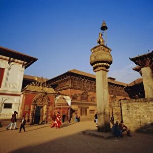 View of Durbar Square