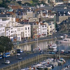 View from Fort George, Saint Peter Port, Guernsey, Channel Islands, United Kingdom