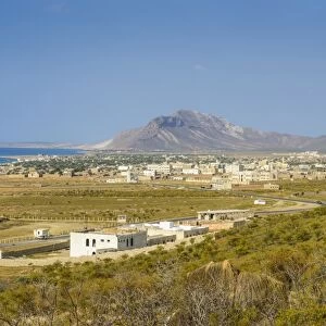 View of Hadibo, capital of the island of Socotra, UNESCO World Heritage Site, Yemen, Middle East