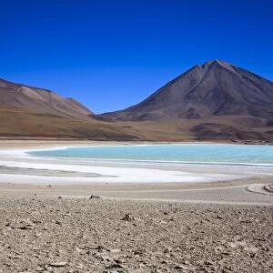 View of Laguna Verde, Bolivia, South America