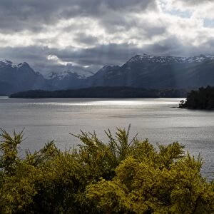 View across Lake Nahuel Huapi, Villa La Angostura, Nahuel Huapi National Park, Lake District