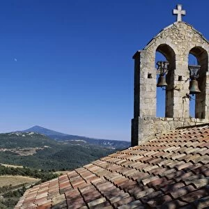 View of Mont Ventoux from Suzette, Provence, France, Europe