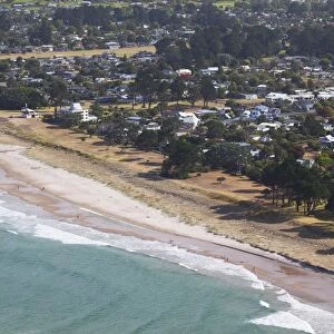 View of Pauanui beach, Tairua, Coromandel Peninsula, Waikato, North Island, New Zealand, Pacific