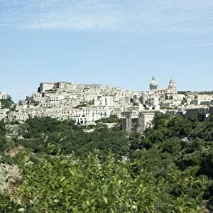 View of Ragusa, Ibla, Sicily, Italy, Europe