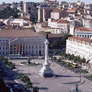 View over Rossio Square