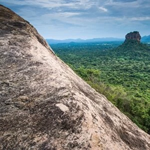 View of Sigirya Rock, Sri Lanka, Asia