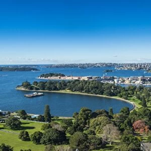 View over Sydney harbour, Sydney, New South Wales, Australia, Pacific