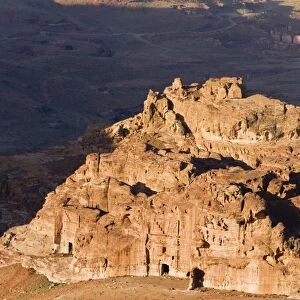 View of Wadi Sha ab Qais, Petra, UNESCO World Heritage Site, Jordan, Middle East