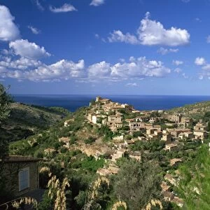 Village of Deya, Mallorca, Balearic Islands, Spain, Mediterranean, Europe