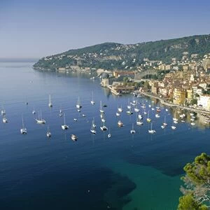 Villefranche sur Mer, Cote d Azur, Mediterranean coast, Provence, France, Europe