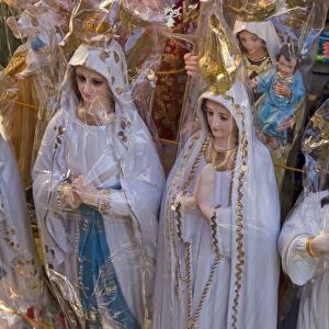 The Virgin Marys statues, Basilica Minore Del Santo Nino, Cebu City
