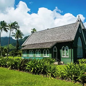 Wai oli Hui ia Church in Hanalai on the island of Kauai, Hawaii, United States of America, Pacific