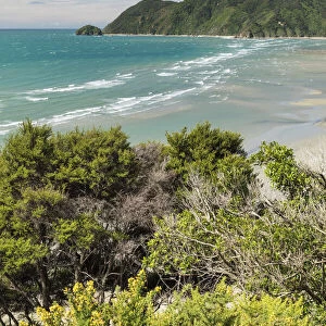 Wainui Bay, Golden Bay, Tasman, South Island, New Zealand, Pacific