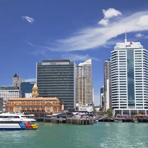 Waitemata Harbour and waterfront, Auckland, North Island, New Zealand, Pacific