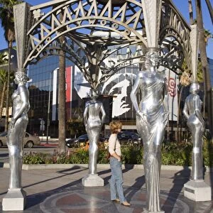 Walk of Fame Gazebo, Hollywood Boulevard, Hollywood, California, United States of America